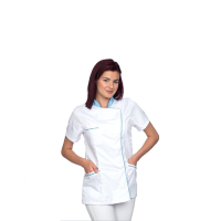 Μπλούζα Ιατρικής Αισθητικής Γυναικεία Λευκό - Sintia Tunic White Blue