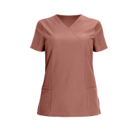 Γυναικεία Αδιάβροχη Ελαστική Μπλούζα Ιατρικής Αισθητικής Ανοιχτό Καφέ - Nobby Lady Tunic Light Brown