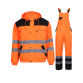 Αδιάβροχο Σετ Εργασίας Ψύχους Υψηλής Ορατότητας Πορτοκαλί - Collins HV 2.0 Orange Winter High Visibility Set