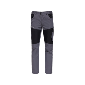 Ελαστικό Παντελόνι Εργασίας Με Ανακλαστικά Γκρι - EOS Stretch Light Grey Dark Grey Work Trousers