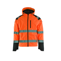 Αδιάβροχο Ελαστικό Τζάκετ Με Επένδυση Υψηλής Ορατότητας Πορτοκαλί - Prisma HV Orange High Visibility Softshell Jacket