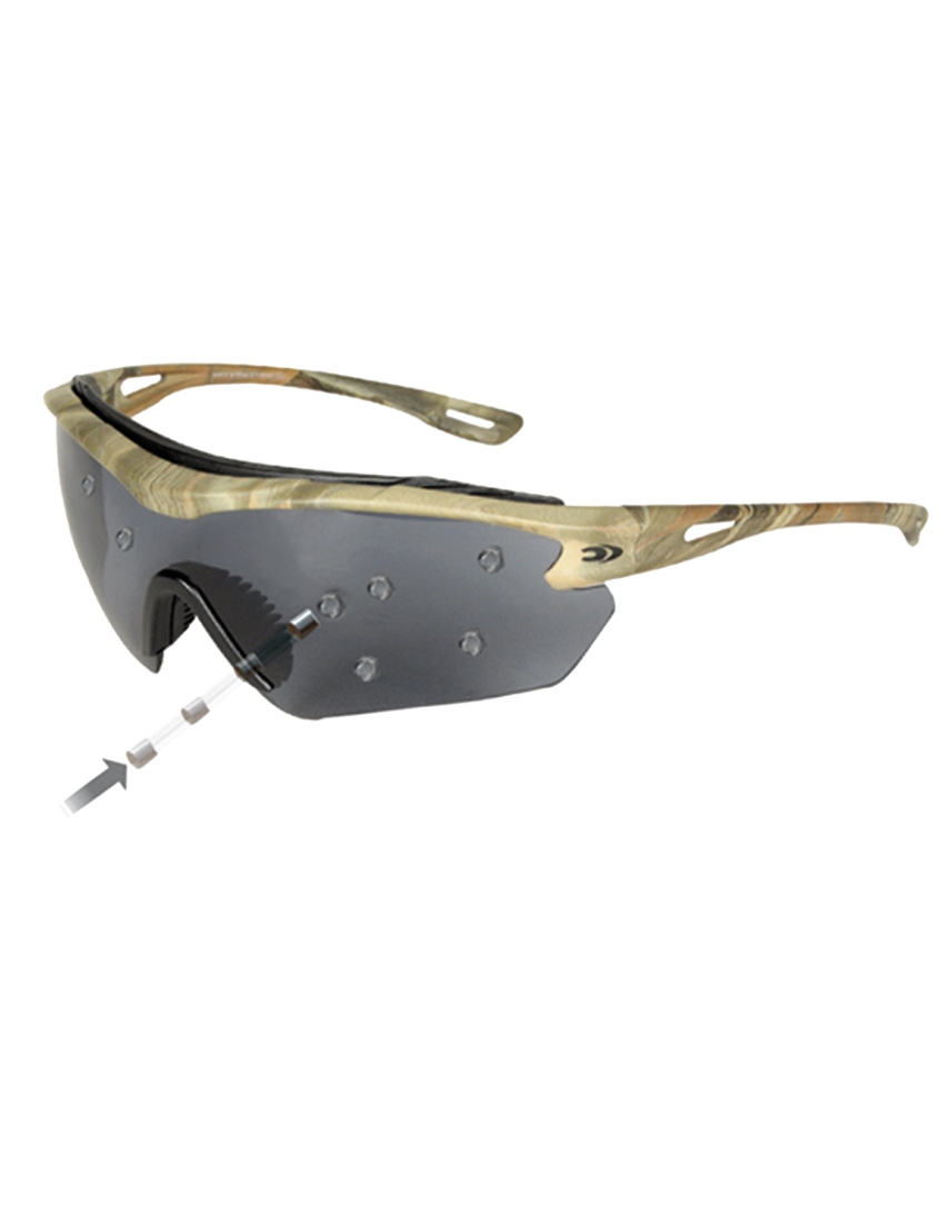 Γυαλιά Προστασίας Αντιβαλλιστικά - Cofra Gunner Camo - %f - Προστατευτικά γυαλιά - 7020-E019-B110 -  -  - Cofra - 9.35